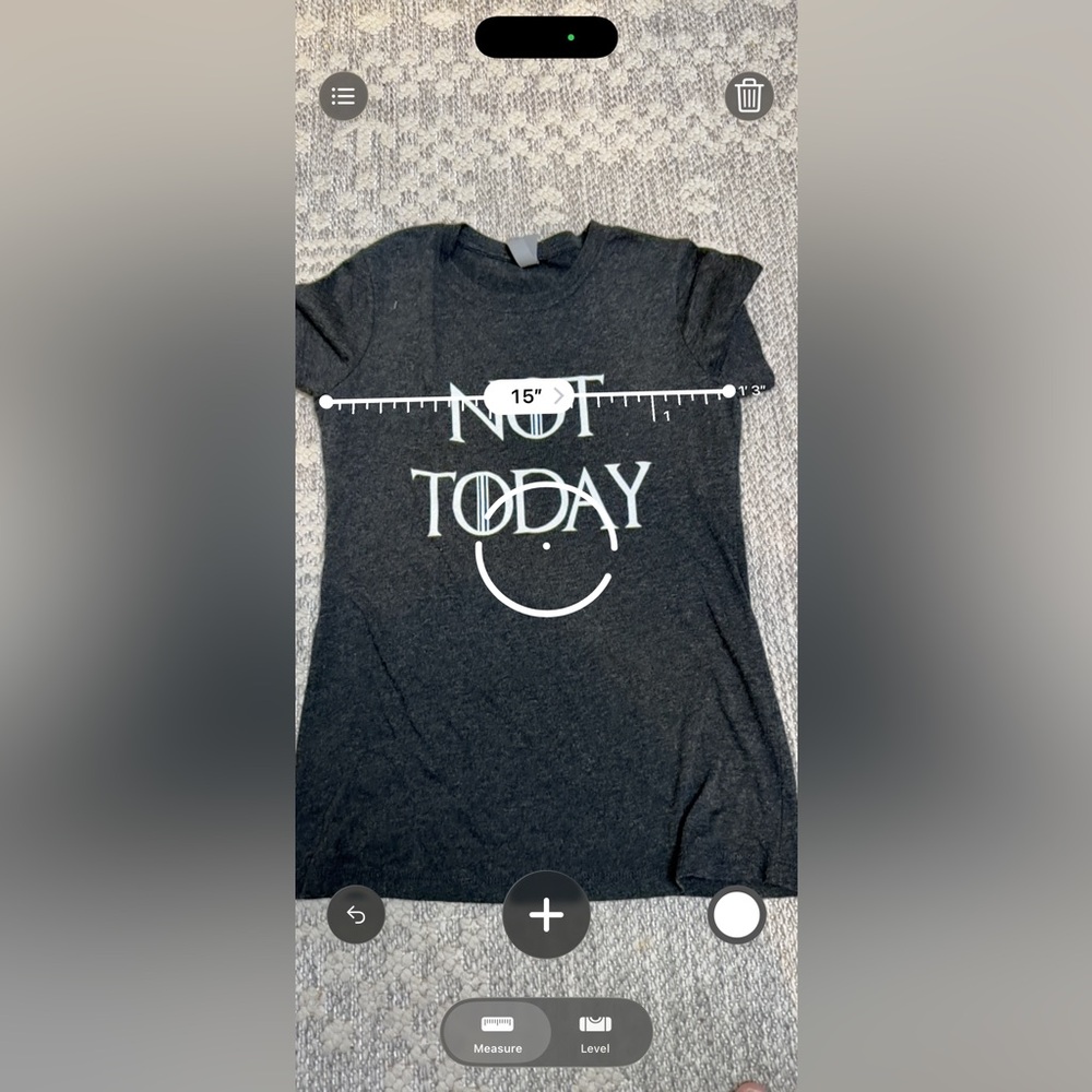 Black 'Not Today' Women's Tee - Picture 3 of 4